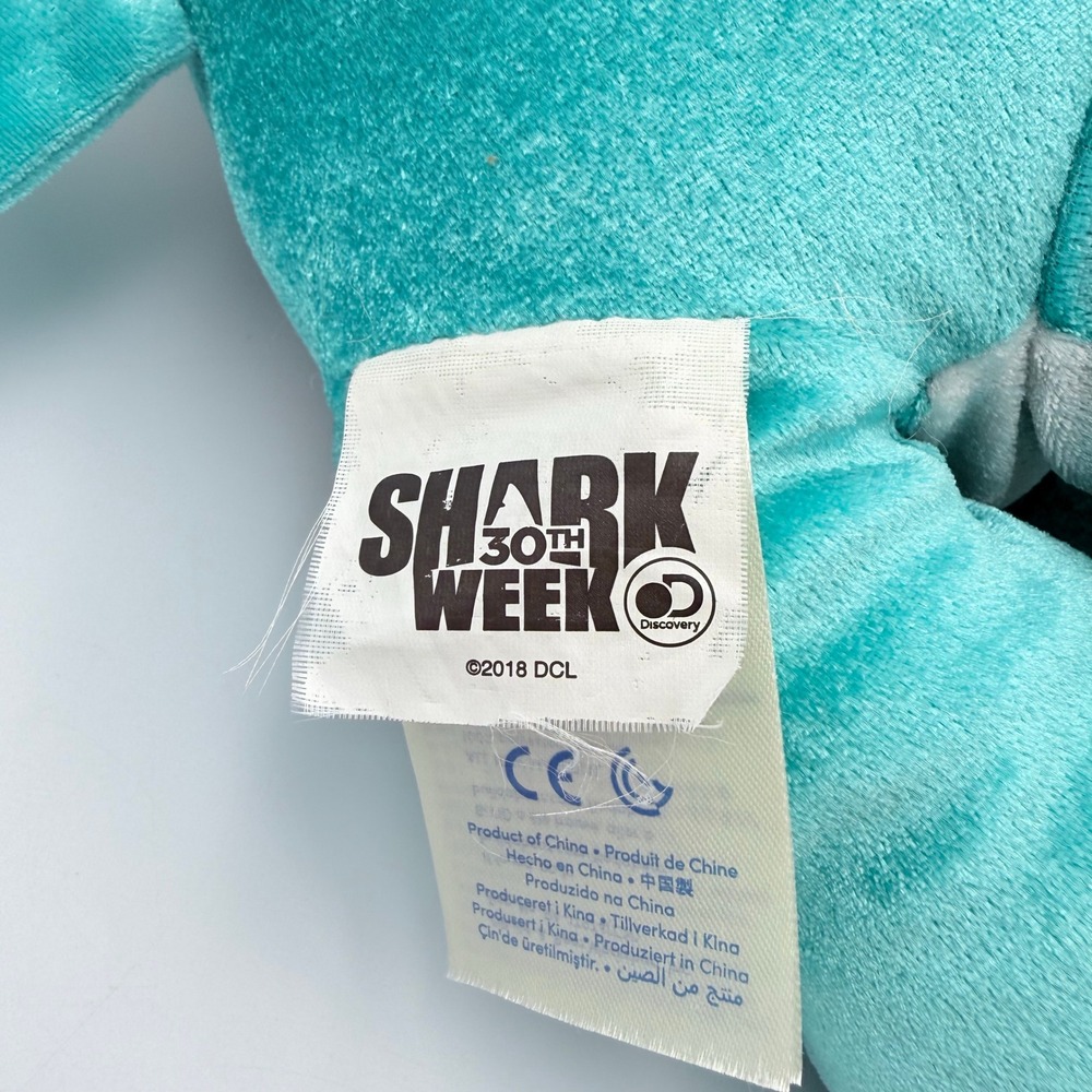 Build-A-Bear Shark Week Hammerhead and Great White Shark Plush Set 15 Inch - Picture 10 of 14